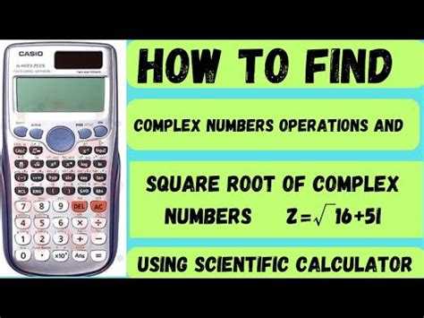 Image result for How to Find Square Root of Complex Number