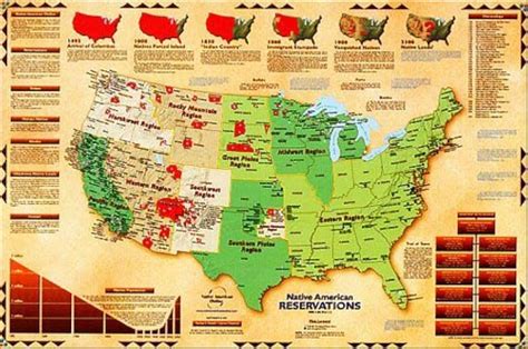 Native American Reservations Map