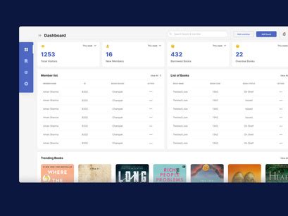 תוצאת תמונה עבור Library Web UI