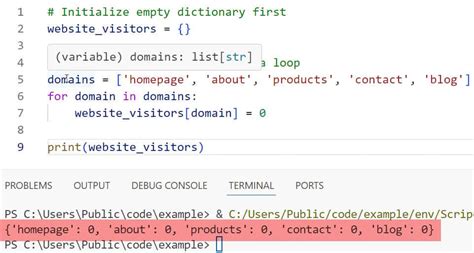 Toradh íomhá ar Making a Dictionary in Python