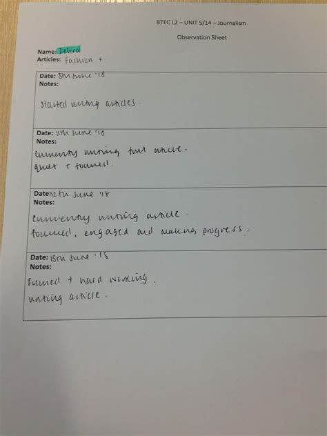 Image result for Observation Sheet for Strange Situation