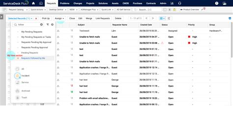 Bildergebnis für ManageEngine ServiceDesk Plus Ticketing Process