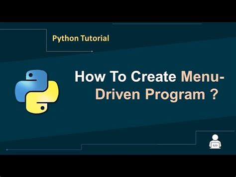Toradh íomhá ar Question for the Menu Driven Program