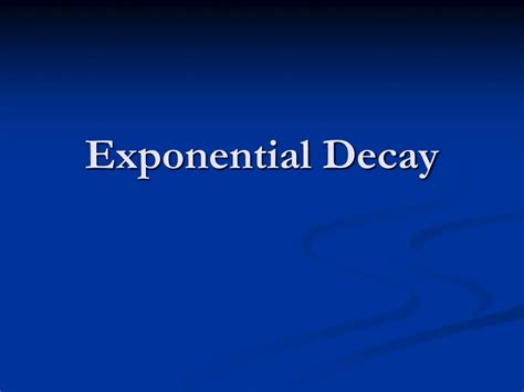 Image result for Exponential Decay Graph PowerPoint