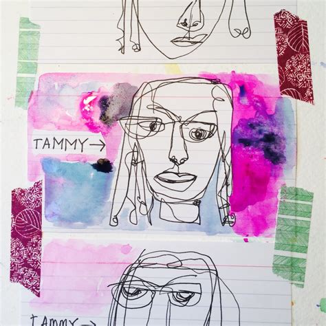 Blind Continuous Contour Line Drawing എന്നതിനുള്ള ഇമേജ് ഫലം