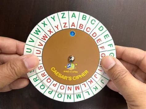 Image result for Caesar Cipher Decoder Board