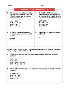 Image result for Common Core 7th Grade Math Worksheets