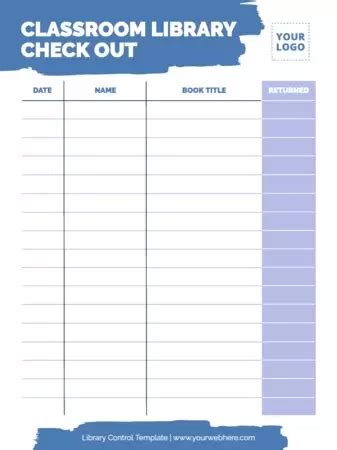 Library Check Out Sheet に対する画像結果