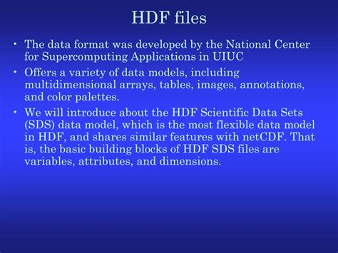 Image result for File Format HDF Advantage