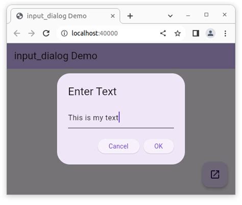Image result for Input Dialog Frame