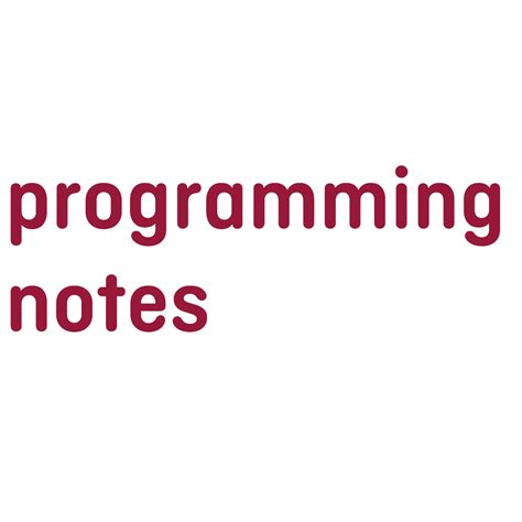 Image result for Programiing Notes
