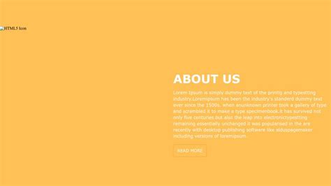 Image result for About Us Section HTML CodePen
