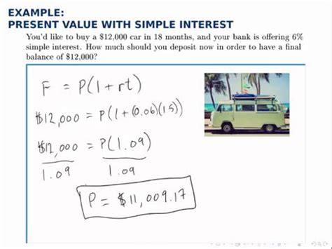 Image result for Simple Interest Formula Variable E Present