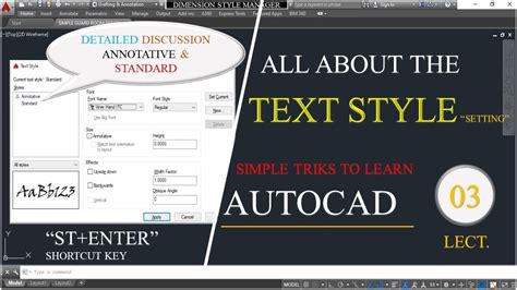 Image result for AutoCAD Text Settings