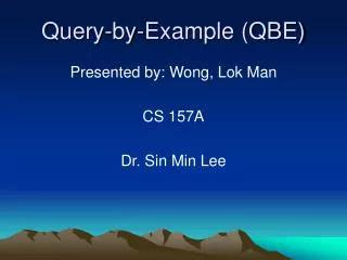 Image result for Query by Example QBE