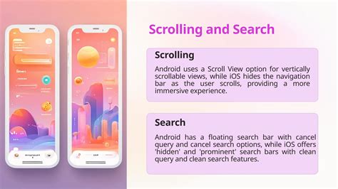 Image result for iOS vs Android Design Patterns