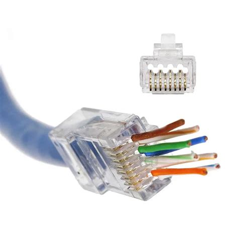 Image result for RJ45 Cables Orientation 3D Model