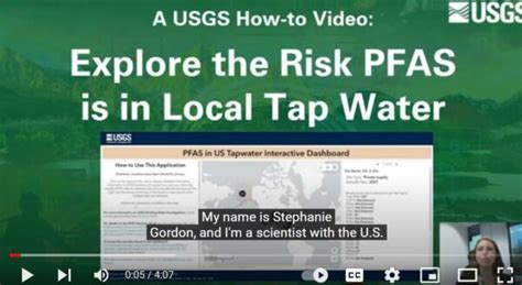 Image result for Pfas in Water Map