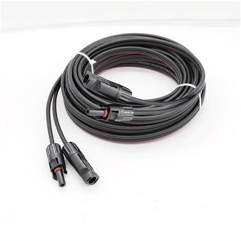 10m Exotronic 6mm² Twin Solar Extension Cable | Compatible with MC4