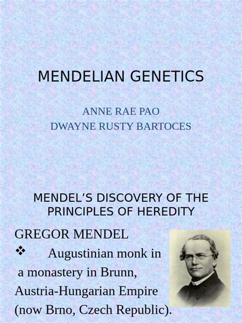 Basic Mendelian Genetics に対する画像結果
