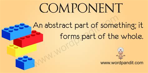 Image result for Components Meaning