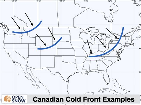 Image result for Cold Front Map