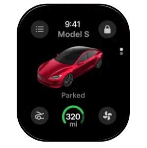 Image result for App Tesla Apple Watch
