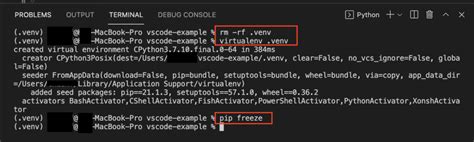 Image result for PIP for Check Library in vs Code Python