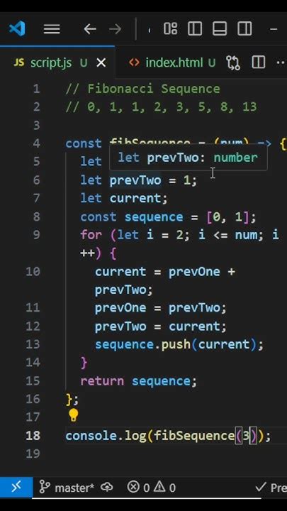 Image result for Fibonacci Series in JavaScript