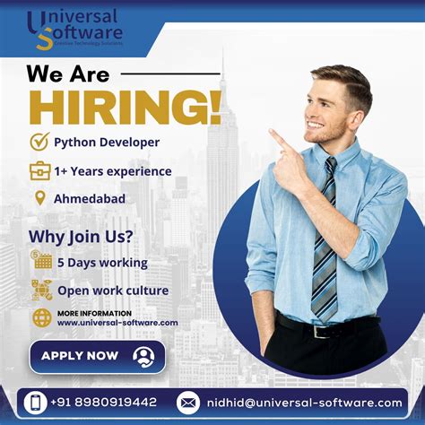 Toradh íomhá ar We Are Hiring Python Developers