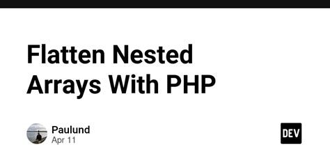 Image result for Create Nested Array in WordPress PHP