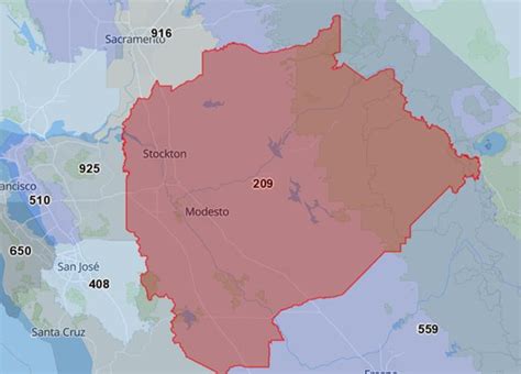 Image result for 209 Area Code