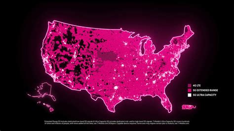 Image result for T-Mobile Internet Service Coverage Map