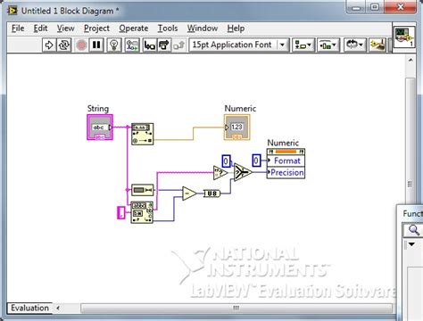 Toradh íomhá ar LabVIEW How to Convert a String to a Number