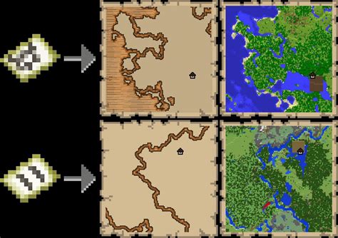 Image result for How Do Maps in Minecraft Work
