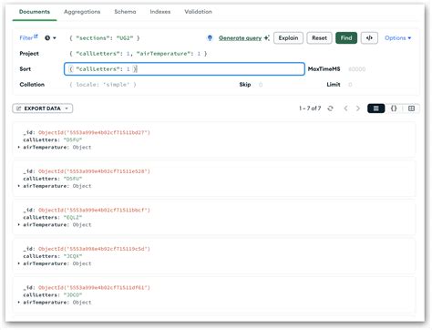 Toradh íomhá ar MongoDB Select Query