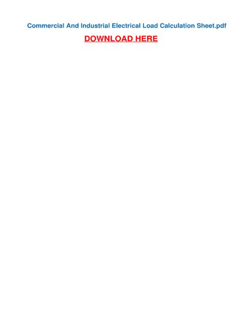 Toradh íomhá ar Electrical Calculation PDF