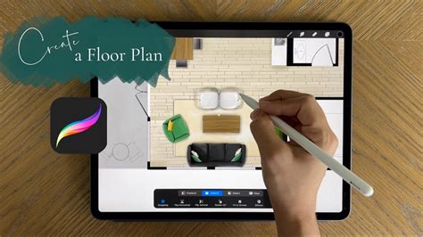 Toradh íomhá ar How to Draw Layout Plan in Procreate