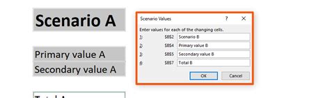 Résultat d’images pour Scenario Excel