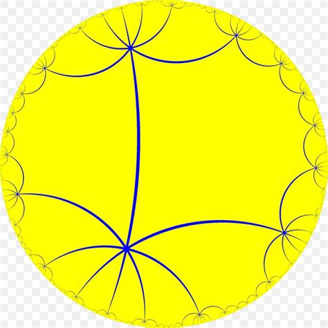 Hexagonal Tiling of Hyperbolic Geometry に対する画像結果