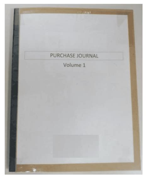 Purchase Journal Example に対する画像結果