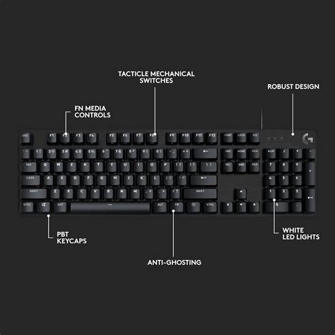 Image result for Logitech G413 Keyboard Layout Diagram