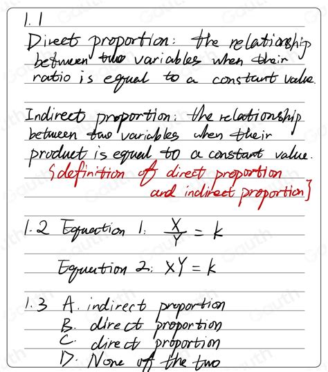 Image result for Example of Indirect Proportion
