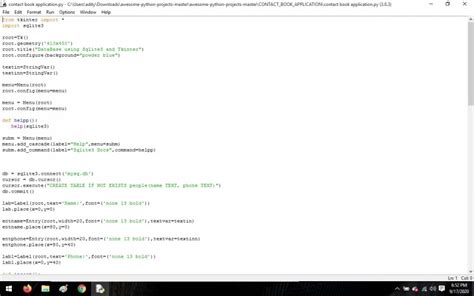 Image result for Template for Contact Book Python Project