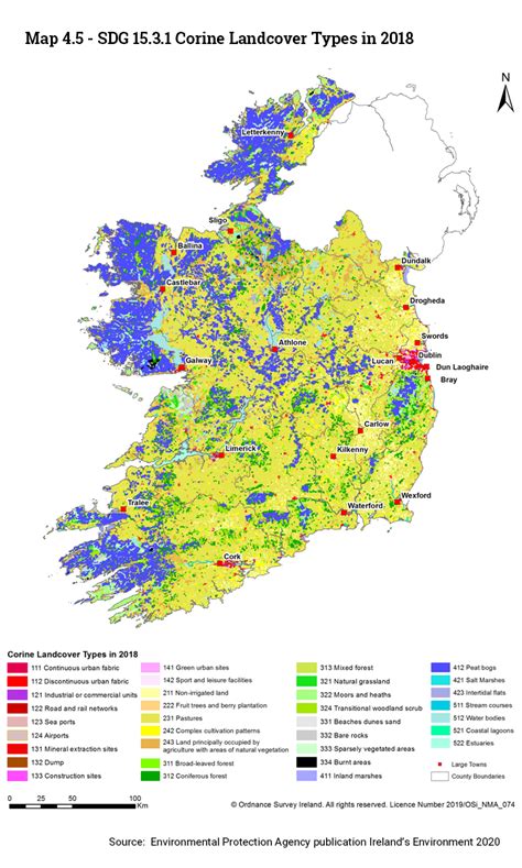 Toradh íomhá ar Ireland Natural Resources Map