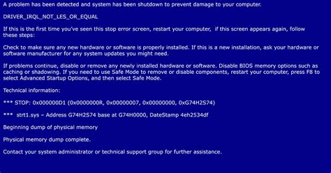 Image result for Blue Screen Error