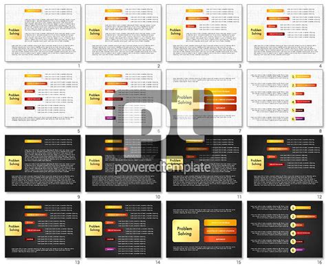 Afbeeldingsresultaten voor Problem Solving Stages PowerPoint Template