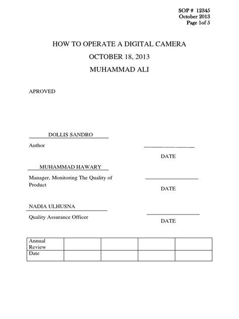 Image result for Procedure Text How to Use Camera