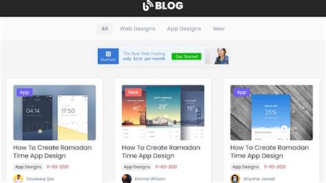 Toradh íomhá ar Free HTML Blog Website Images