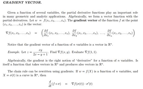 Image result for Gradient Function in Vector Identities
